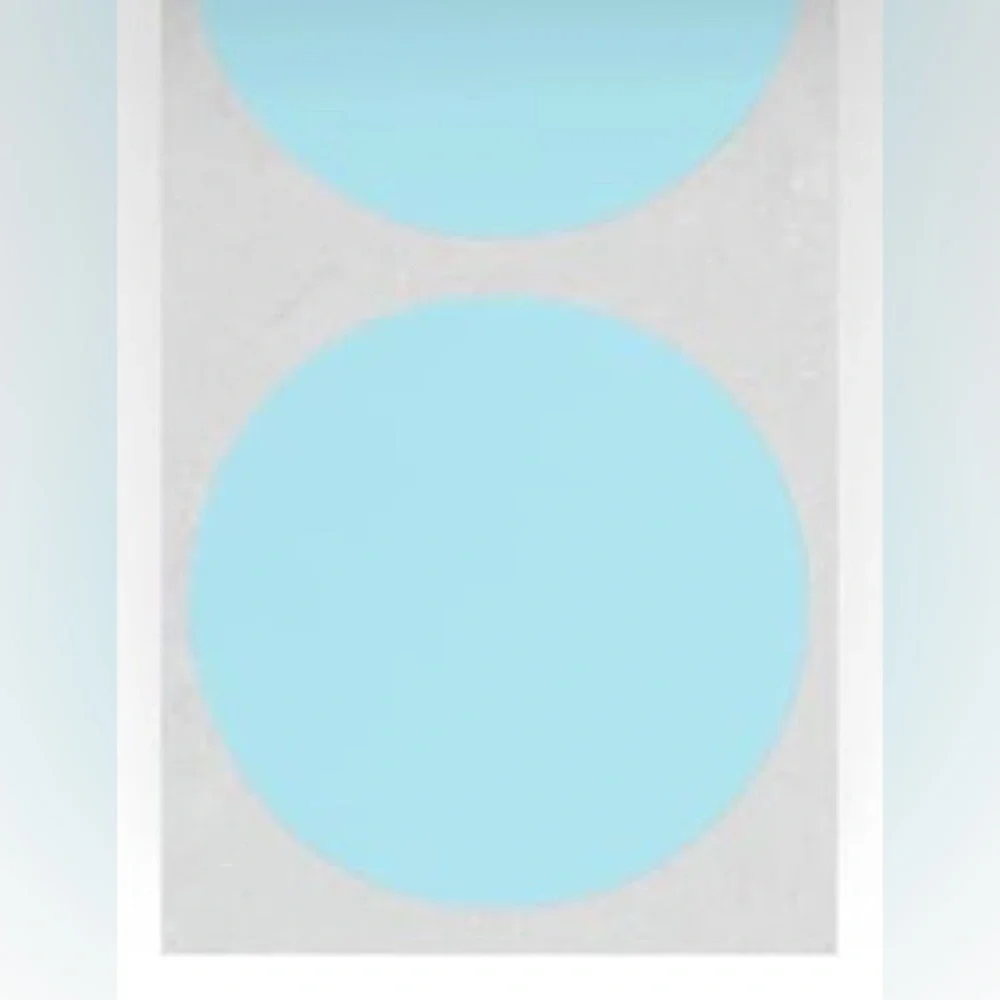 30 STICKERS - 2” ROUND - SNOWFLAKE